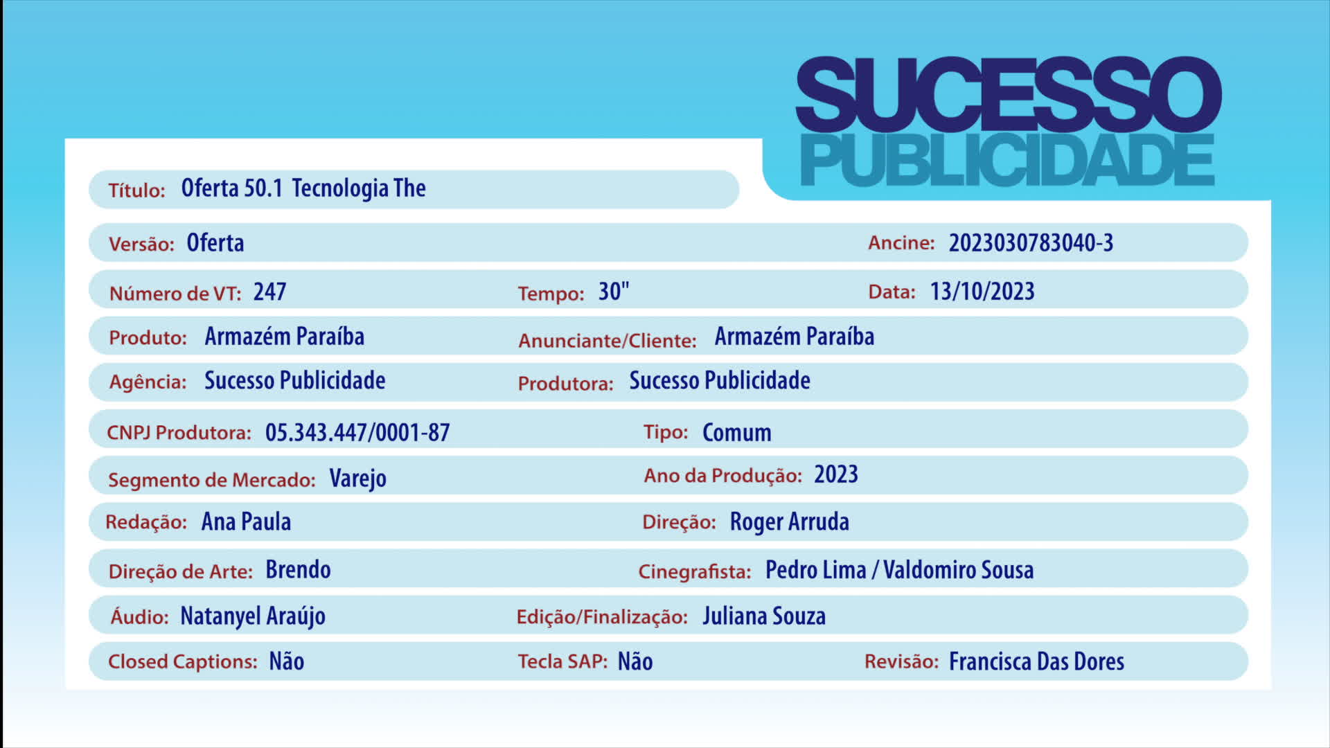 Oferta 50.1 Tecnologia The