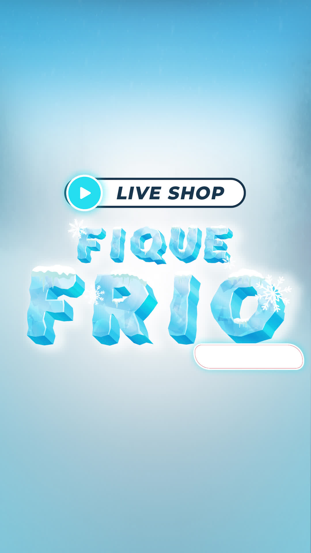 Vinheta Live Shop Fique Frio 2023 1