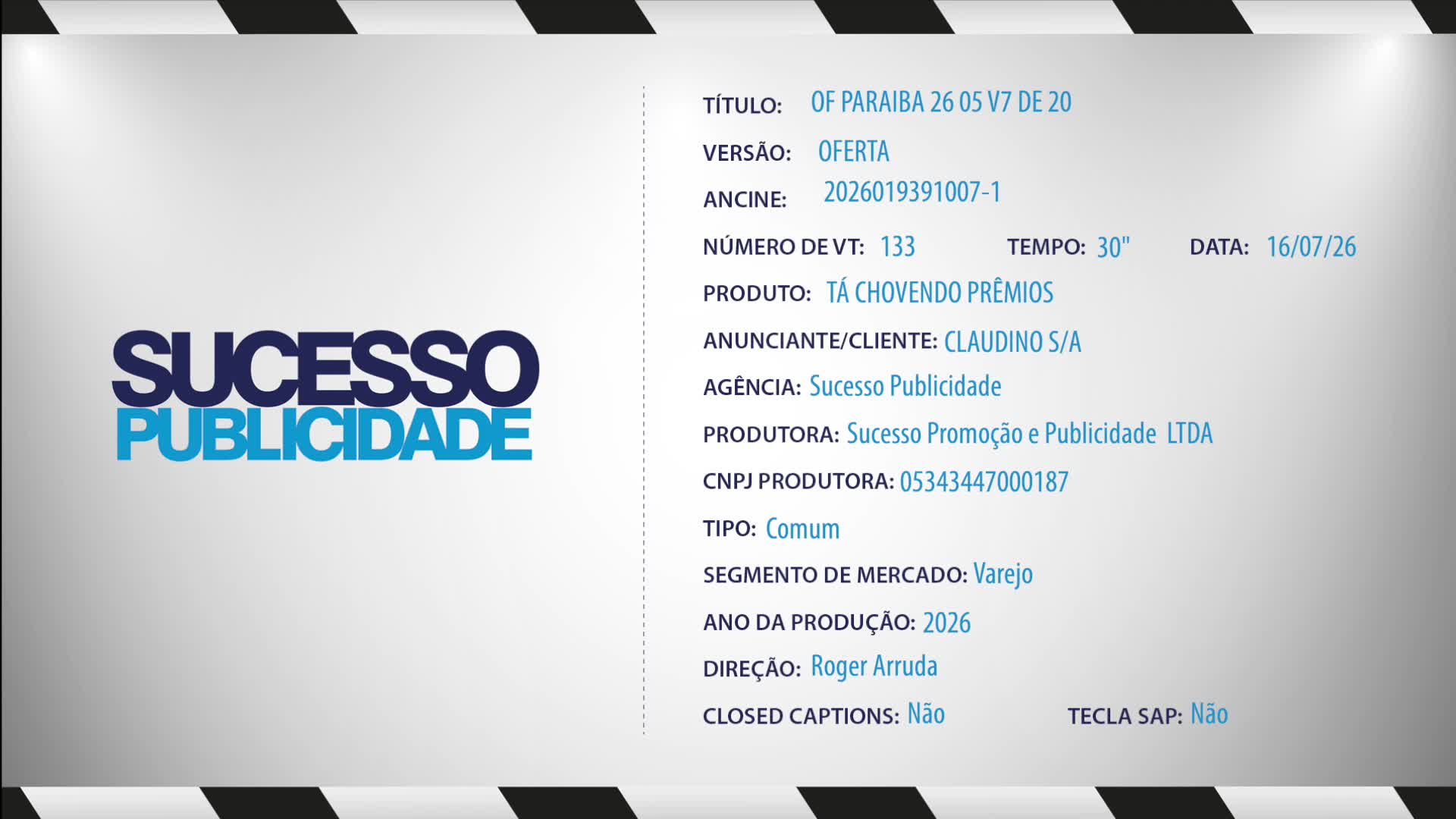 Of Paraiba 26 05 V7 DE 20