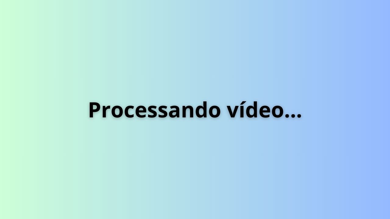 Processando Video